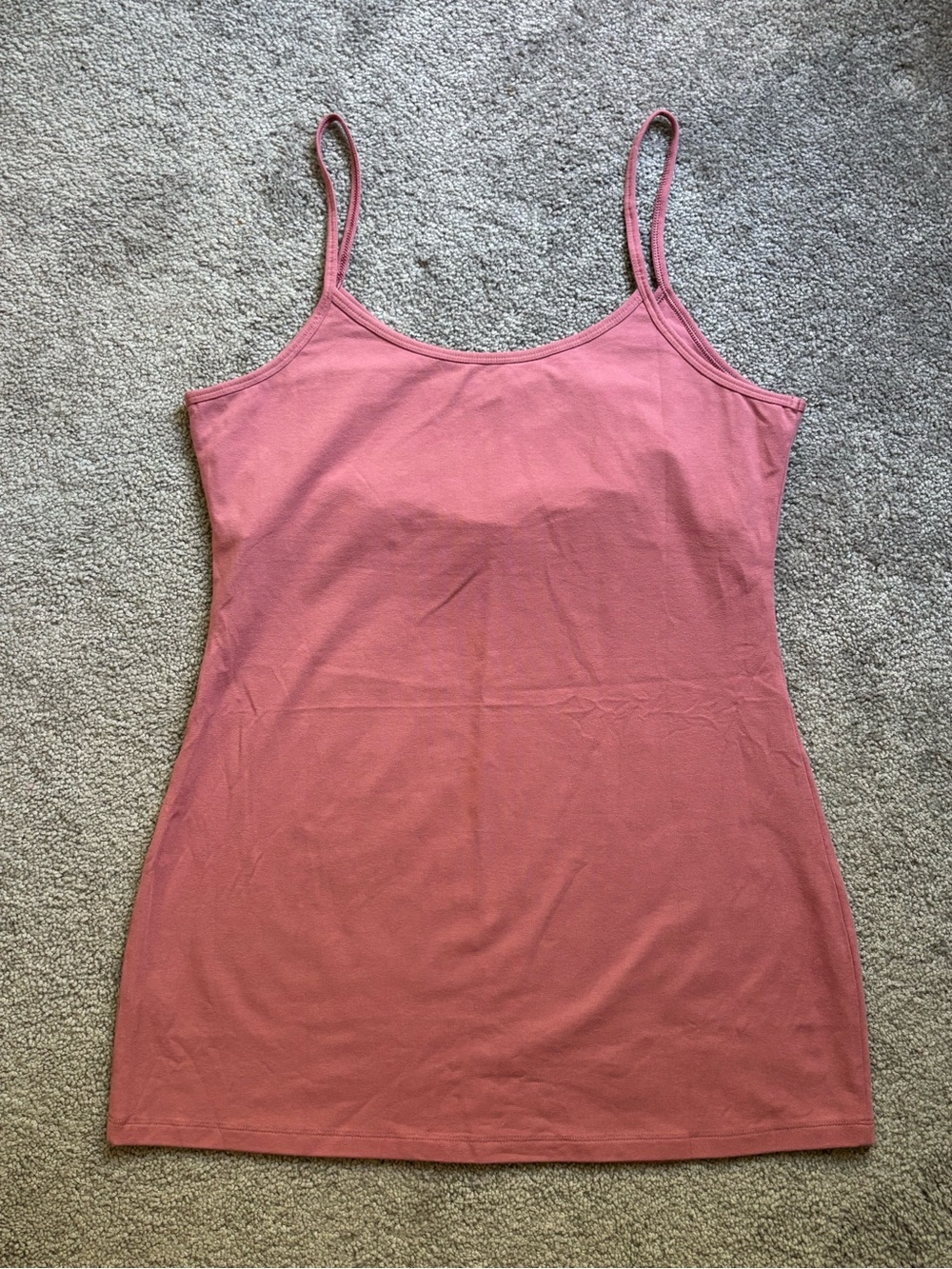 VS Pink Spaghetti Strap Cotton Dress with built in Bra - Picture 2 of 10